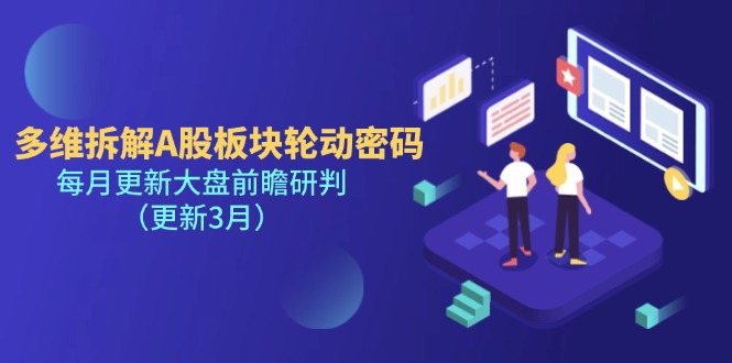 (14213期)多维拆解A股板块轮动密码,每月更新大盘前瞻研判(更新3月)-东疆墨鹰的百宝箱